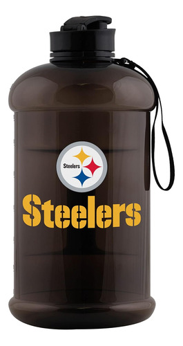 Nfl Team Logo 2l Plastic Clear Large Sports Bottle (bot...