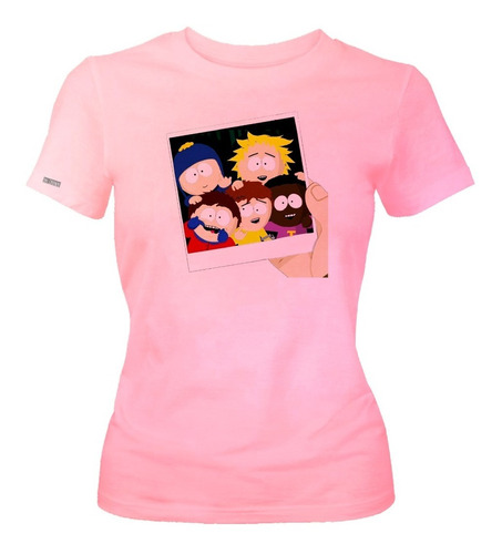 Camiseta Personajes Cuadro Fotografico South Park Mujer Ikrd