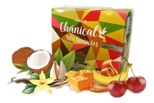 Chanical Mix Sensações Gourmet Original 6 Sabores 90 Sachês