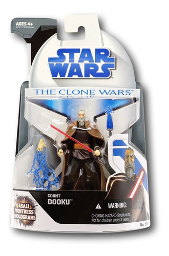 Star Wars The Clone Wars Count Dooku & Asajj Holo