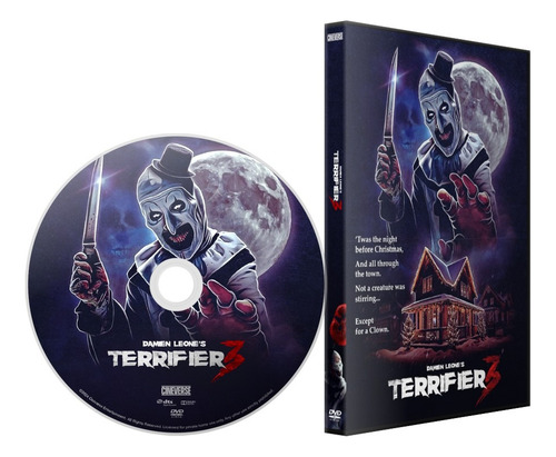 Terrifier 1-2-3 - Saga Completa - (2016/2024) - Dvd - Latino