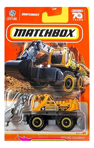 Matchbox Ground Grabber Camion Construccion
