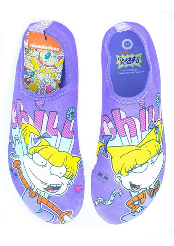 Imagen 3 de 4 de Aqua Shoes Rugrats Morado Moletto