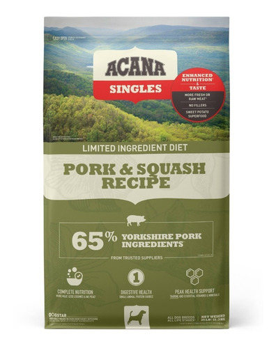 Acana Pork & Squash Recipe 2kg