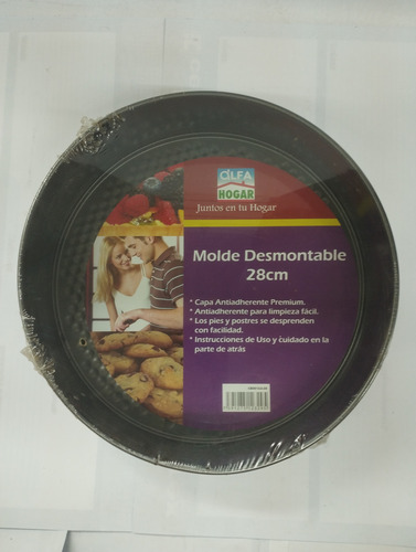 Molde Para Tortas Desmontable 28 Cm (antiadherente)