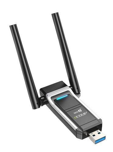 Adaptador Wifi 6 Usb3.0 1800mbps Dual Band Wireless