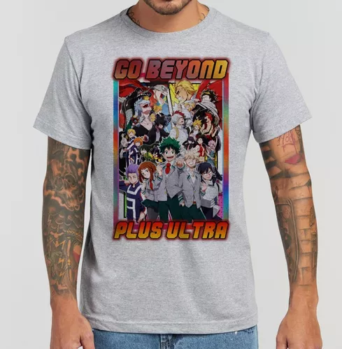 Camiseta Boku No Hero Academia Anime Manga Serie Nerd Filme