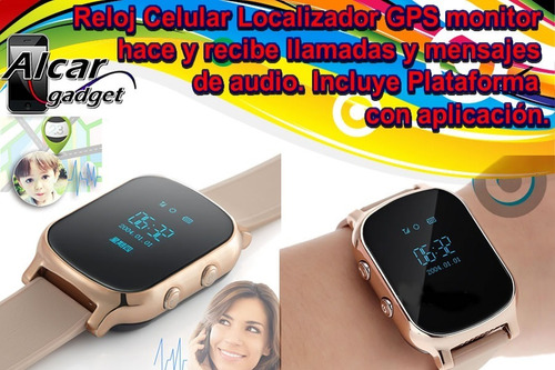 Reloj Gps Celular Localizador T58 Rastreador App Sim Dentro
