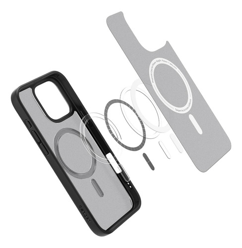 Capa Spigen Ultra Hybrid Magfit Para iPhone 16 Pro Max Frost