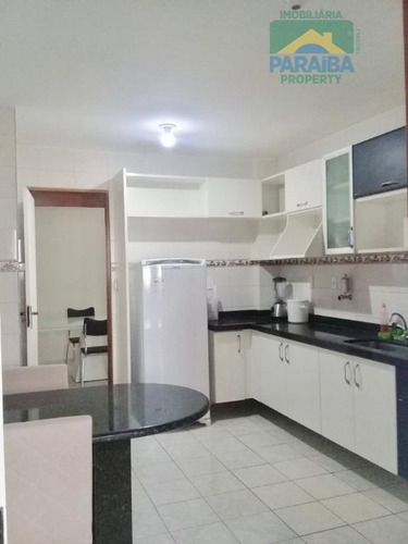 Imagem 14 de 15 de Apartamento Mobiliado Para Venda Ou Locação - Praia De Tambaú - João Pessoa - Pb - Ap1204