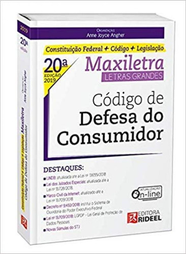  Código De Defesa Do Consumidor  Maxiletra  Constituição F