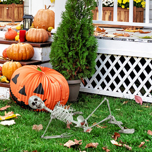 Salvavidas Con Forma De Esqueleto De Halloween En U, Tamaño