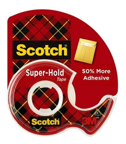 Cinta 3m Scotch Super Adhesiva 19mmx16.5m C/despachador /vc