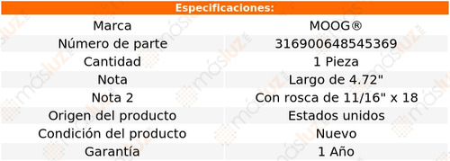 1- Cople Dirección Mercury Villager V8 4.3l 1963/1964 Moog