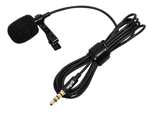 Microfono Nisuta Corbatero Ns-mic230c 3.5mm Color Negro