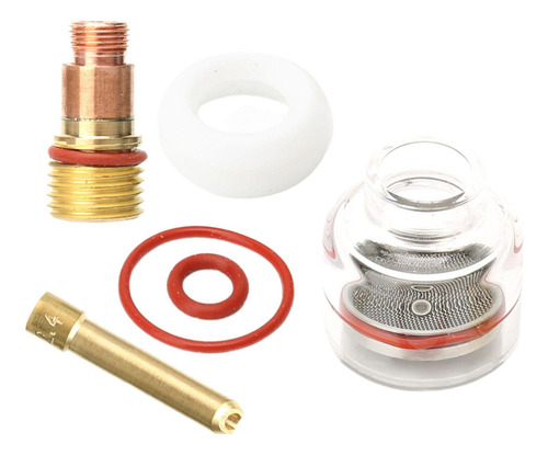 /para 6pcs Kit De Copa De Vidrio De De Vidrio Transparente