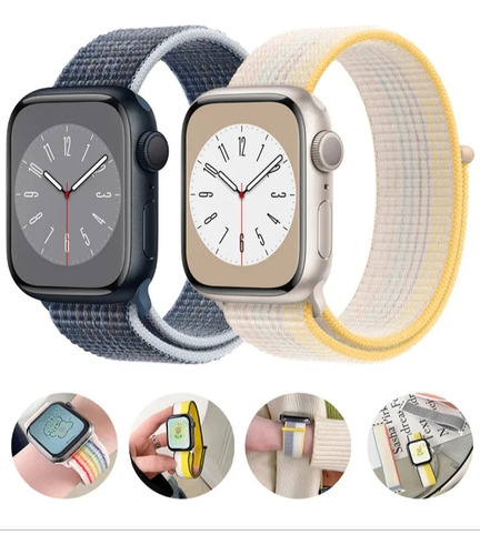 Correa Nailon Compatible Con Apple Watch 