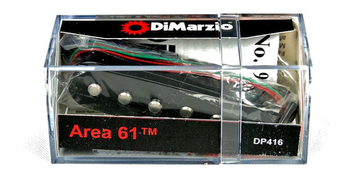 Captador Dimarzio Area 61 Dp416 Bk - Made In Usa