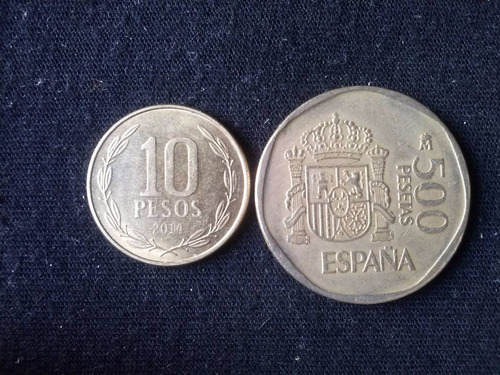 Moneda España 500 Pesetas 1987 Bronce (c14)