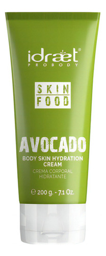 Crema Corporal Hidratante Skin Food Avocado Idraet 200 Gr