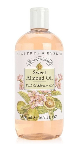 Crabtree & Evelyn Gel De Baño Y Ducha, Aceite De Almendras D