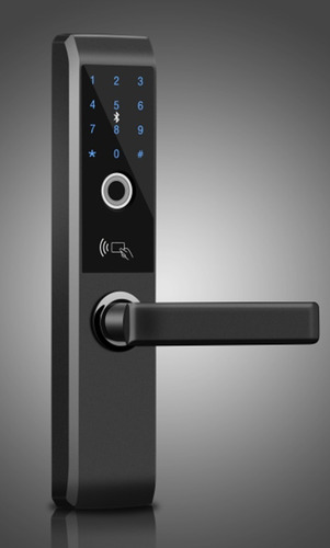 Cerradura Smart De Triple Traba. Huella+clave+tarjeta+llave