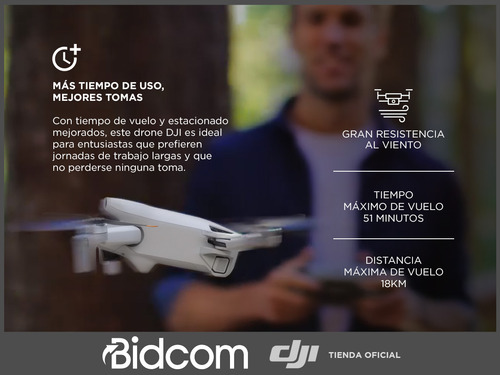 Imagen 5 de 10 de Drone Dji Mini 3 Fly More Combo 4k + Control + Hub De Carga