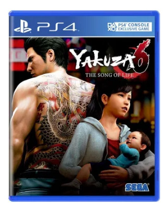 Jogo Ps4 Yakuza 6 The Song Of Life - Lacrado