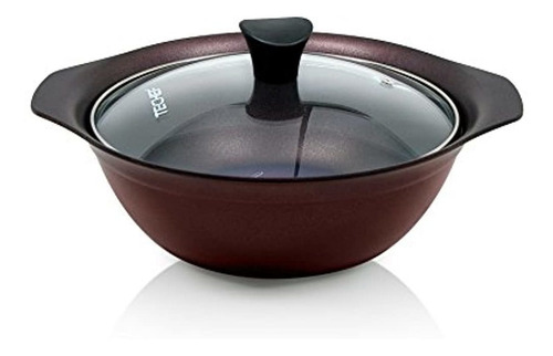 Techef Art Pan Collection Sopa Olla Con Tapa De Vidrio 2quar