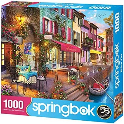 Springboks 1000 Piezas Puzzle Dolce Vita - Fabricado En Ee.