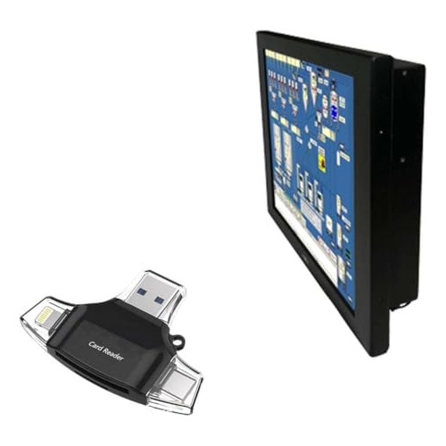 Adaptador De Tarjetas Sd-microsd Para Pc - Jet Black