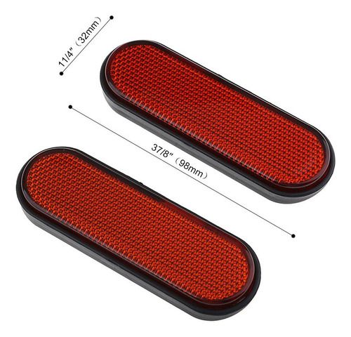 Para Reflector De Horquilla Delantera Autoadhesivo Moto