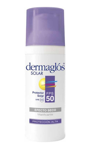 Dermaglos Facial Fps50 Efecto Seco Invisible X 50 Gr