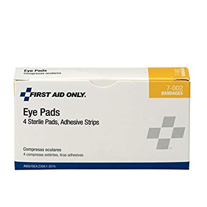 Pac-kit De Primeros Auxilios Sólo 7-002 8 Ocular Pad Y Kit T