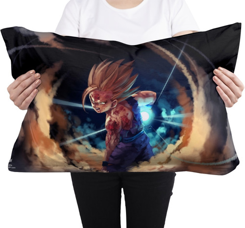 Cojin Almohada Gohan Dragon Ball Z Kamehameha Artistico