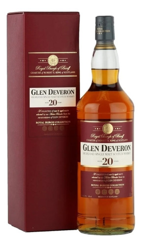 Whisky Glen Deveron 20 Años 40% 1 Lt
