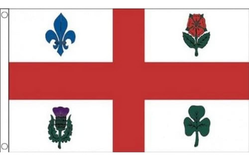 Az Flag Bandera De Montreal 3 X 5 - Banderas De Canadá 90 X 