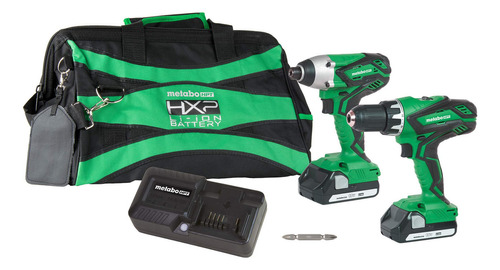 Metabo Hpt Kc18dgls - Kit Combinado De Taladro De Martillo .