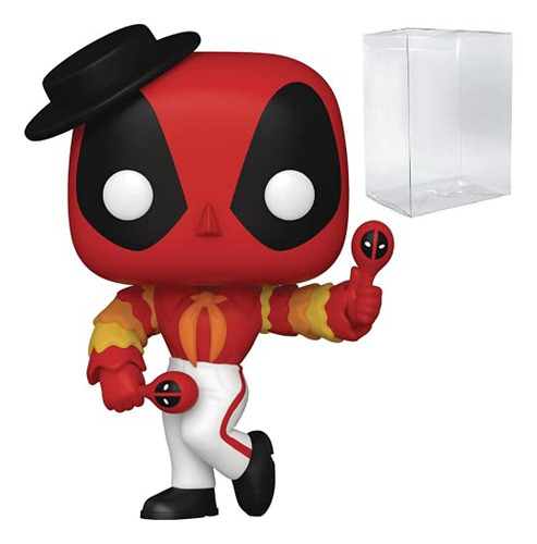 Boneco De Vinil Funko Pop Marvel Flamenco Deadpool #778