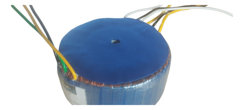 Trafo Toroidal 0-127v 40-0-40v 10a 12-0-12v 2a 424watts Azul
