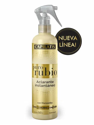 comprar Aclarante Capilatis Instantáneo Puro Rubio X 4 Unidades