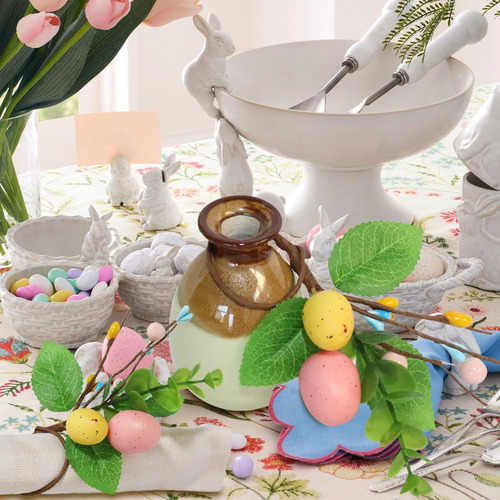 Anillos De Servilletas De Huevo De Pascua Soportes De Anillo