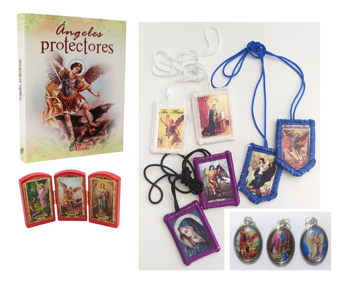 Mini Libro Ángeles Protectores Kit Especial