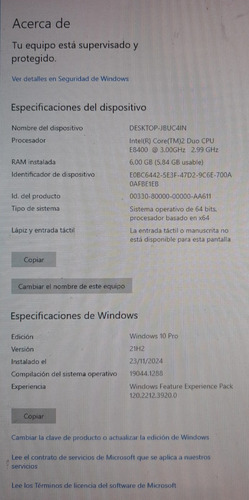 Cpu Dell Optiplex 780 Con Mouse Y Teclado. Usado (Usado)