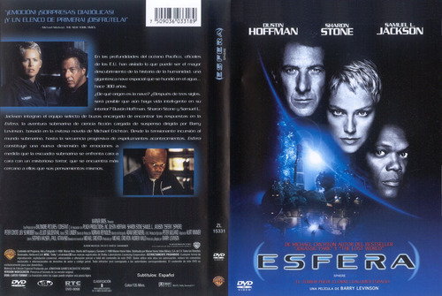 Esfera ( Alienigenas) Dustin Hoffman - Sharon Stone - Dvd