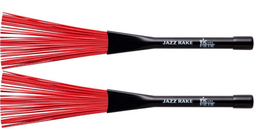 Escobillas Plasticas Vic Firth Bjr Jazz Rake Oferta!!!