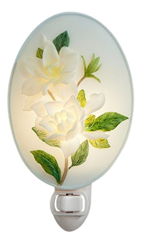 Blanco Flor Magnolia Rama Marmol Luz Noche Ibis Orquidea