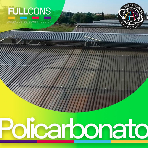 Imagen 4 de 10 de Láminas De Policarbonato Alveolar Uv Techos, Pérgolas