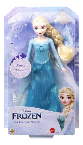 Disney Frozen Muñeca Elsa Canciones Mágicas