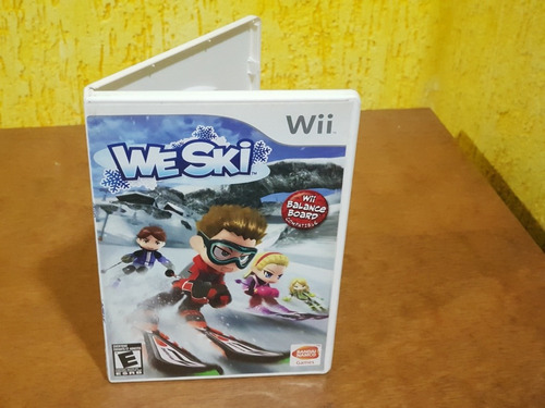 We Ski Usado Manuais Nintendo Wii 